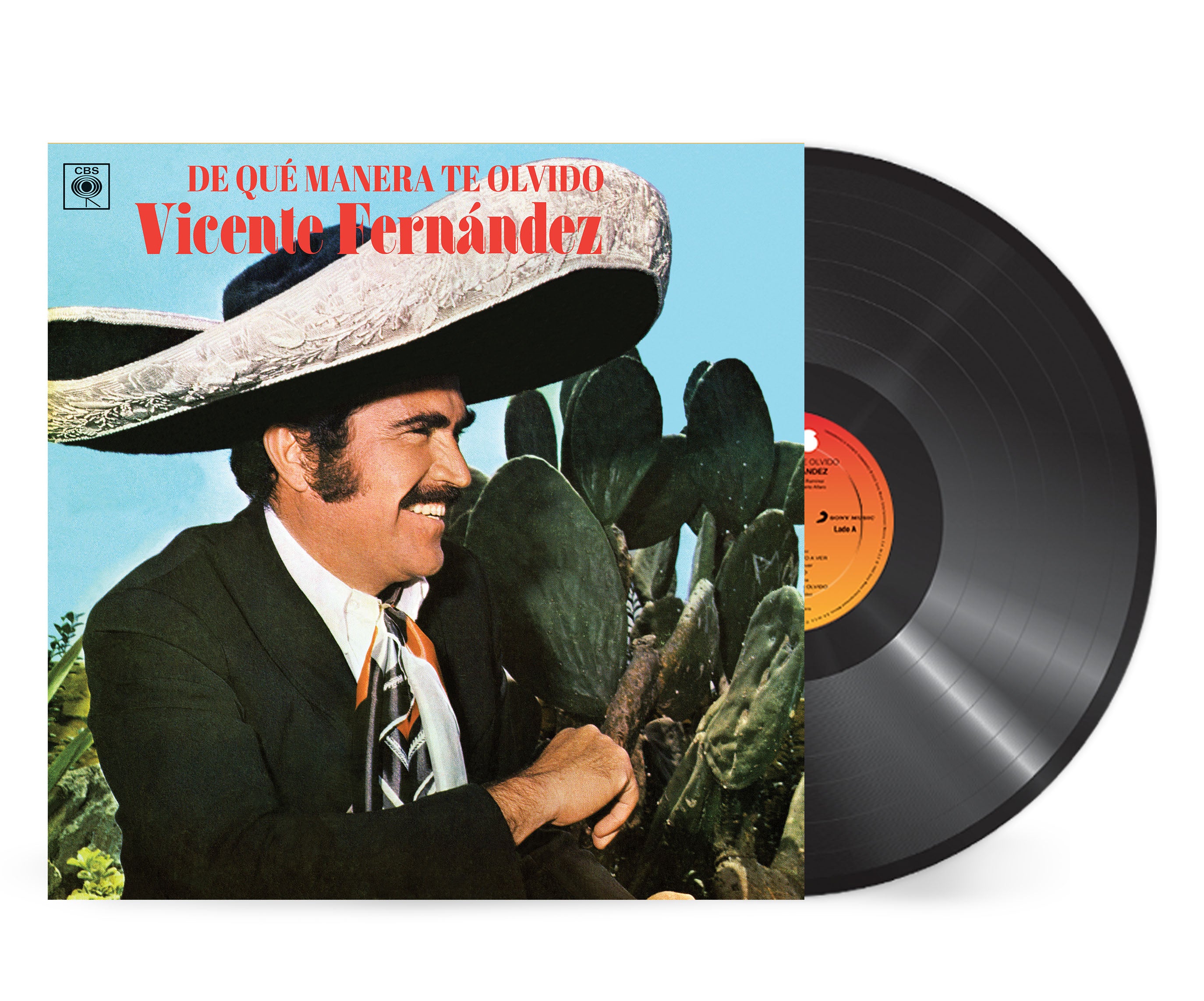 De Que Manera Te Olvido - Vicente Fernández (Vinilo)