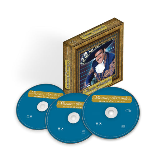 Tesoros de Colección - Vicente Fernández (3 CD Box)