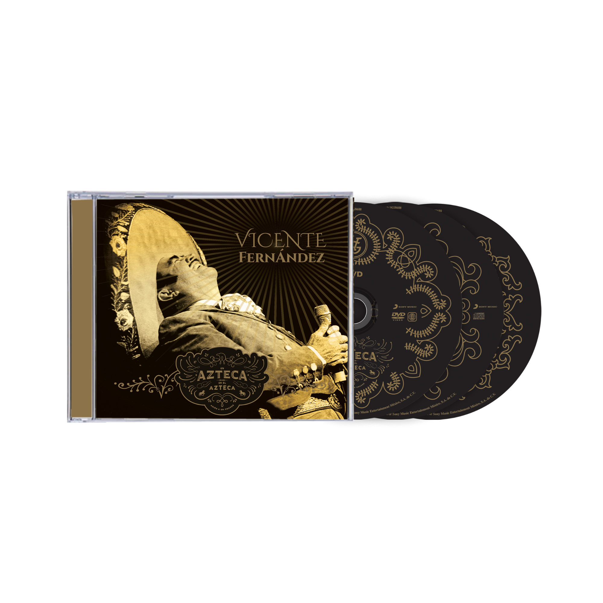 Un Azteca en el Azteca - Vicente Fernández (CD)
