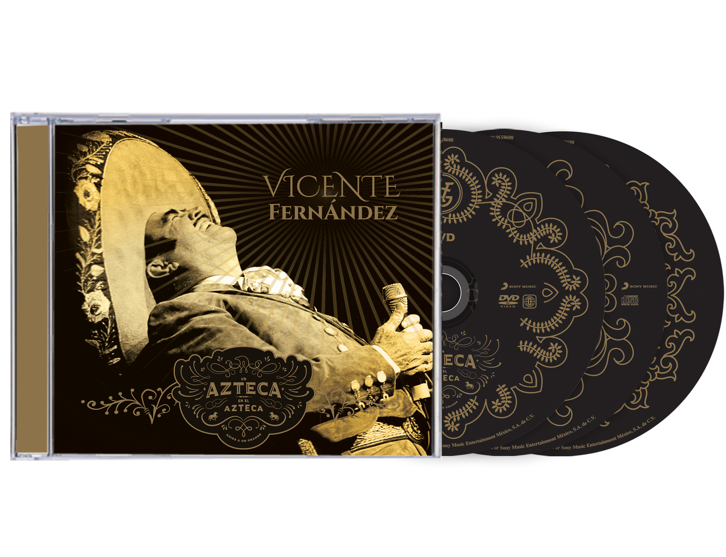 Un Azteca en el Azteca - Vicente Fernández (CD)