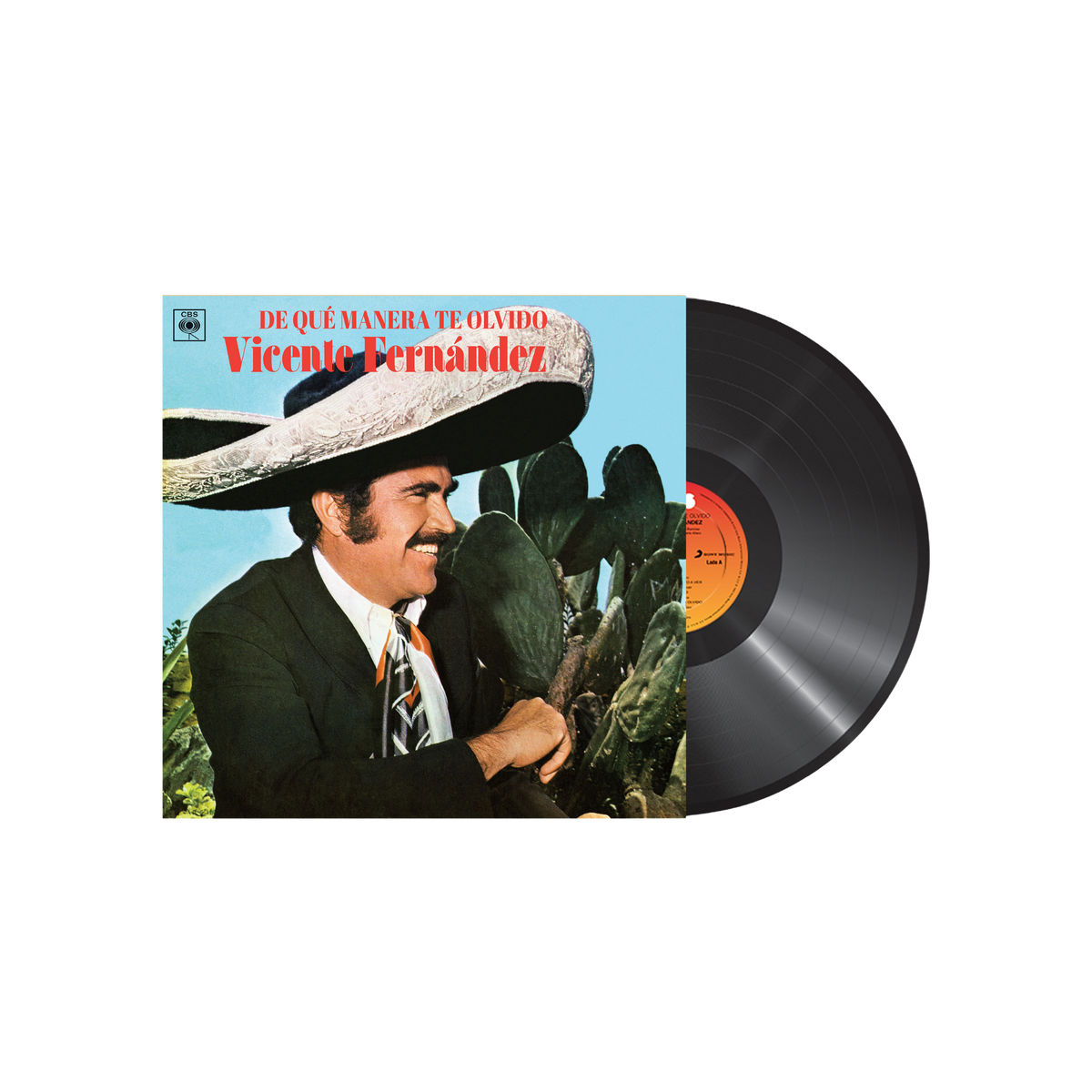 De Que Manera Te Olvido - Vicente Fernández (Vinilo)