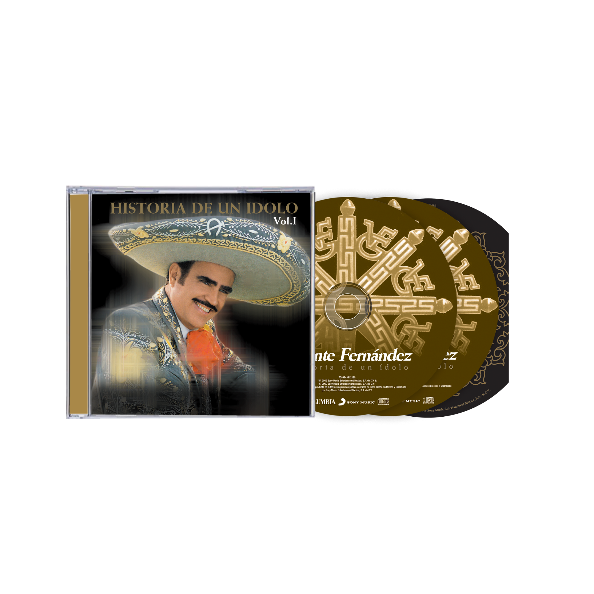 La Historia de un Idolo Vol 1 - Vicente Fernández (CD)