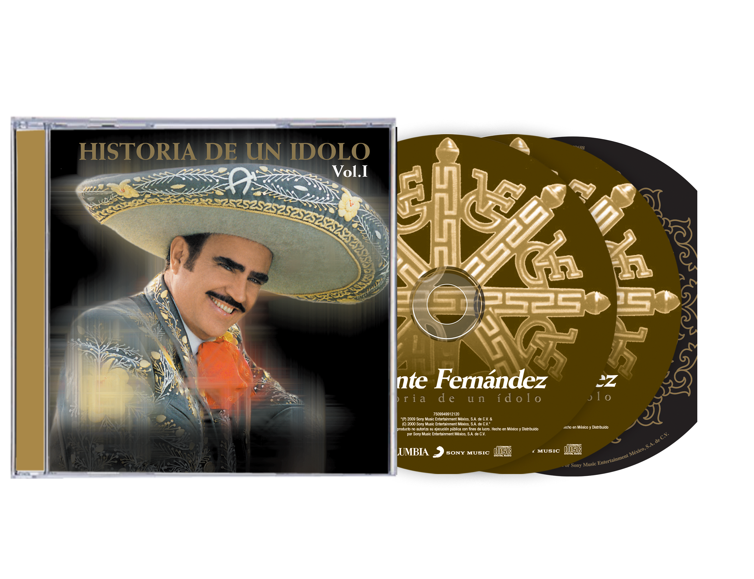 La Historia de un Idolo Vol 1 - Vicente Fernández (CD)