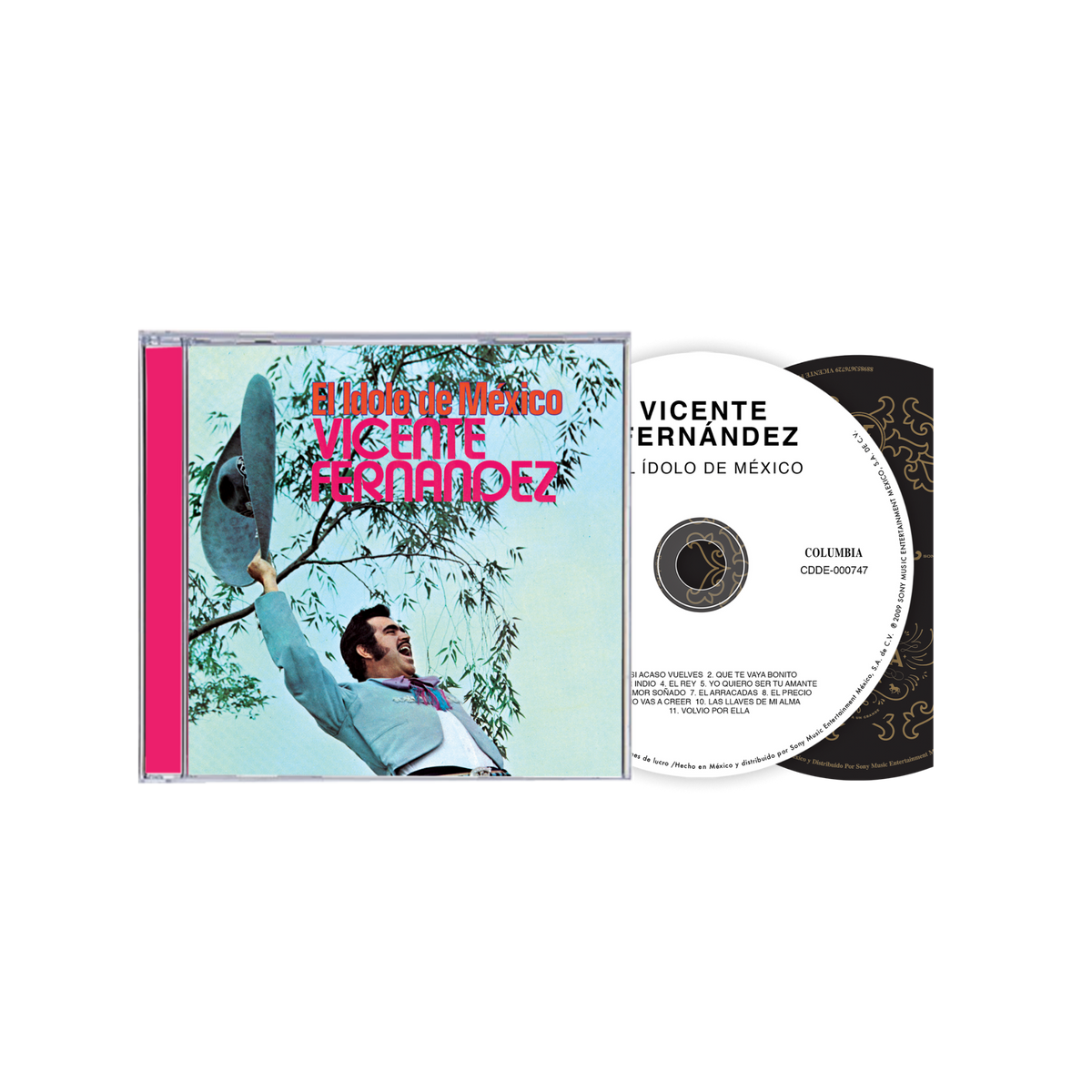 El Ídolo de México - Vicente Fernández (CD)