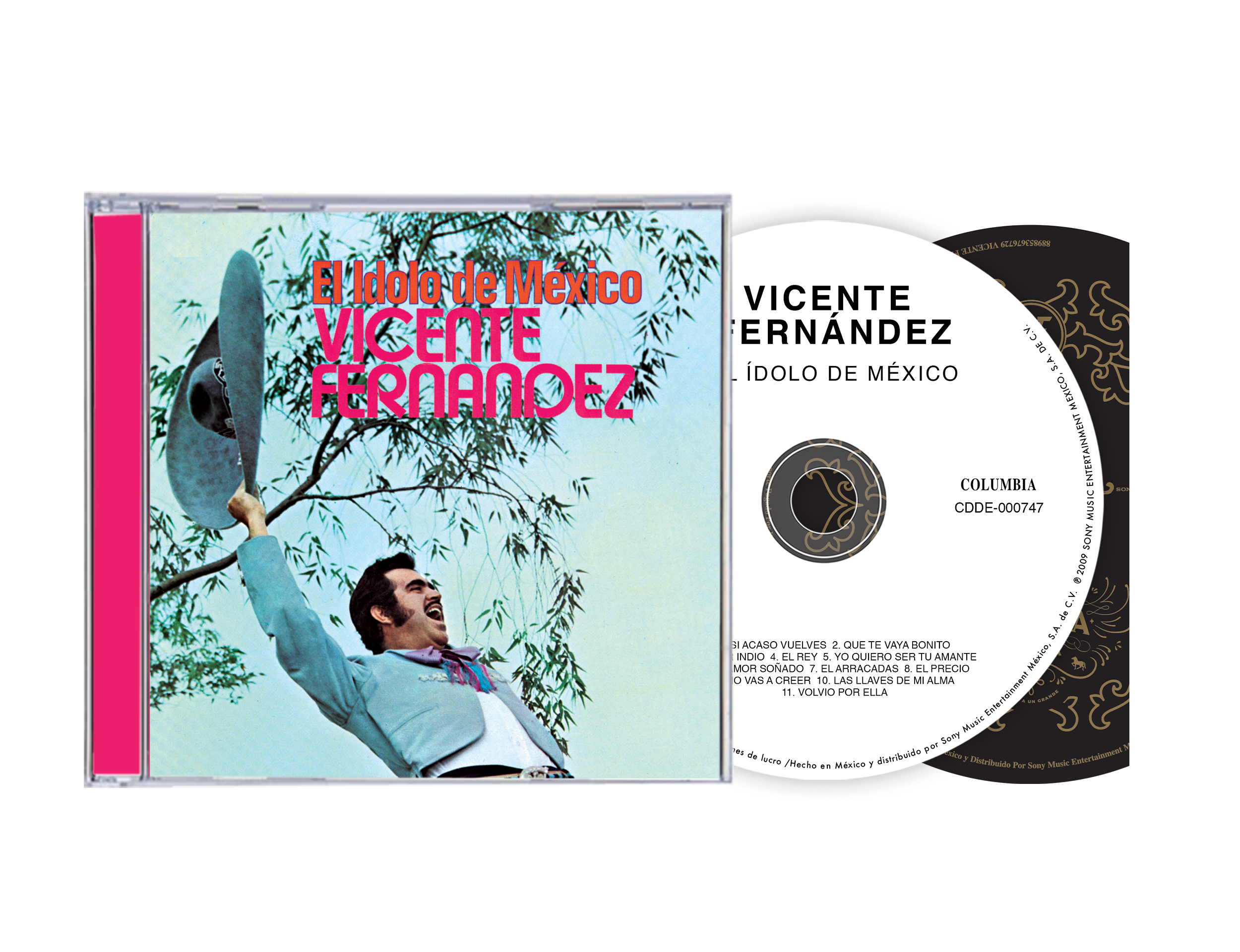 El Ídolo de México - Vicente Fernández (CD)