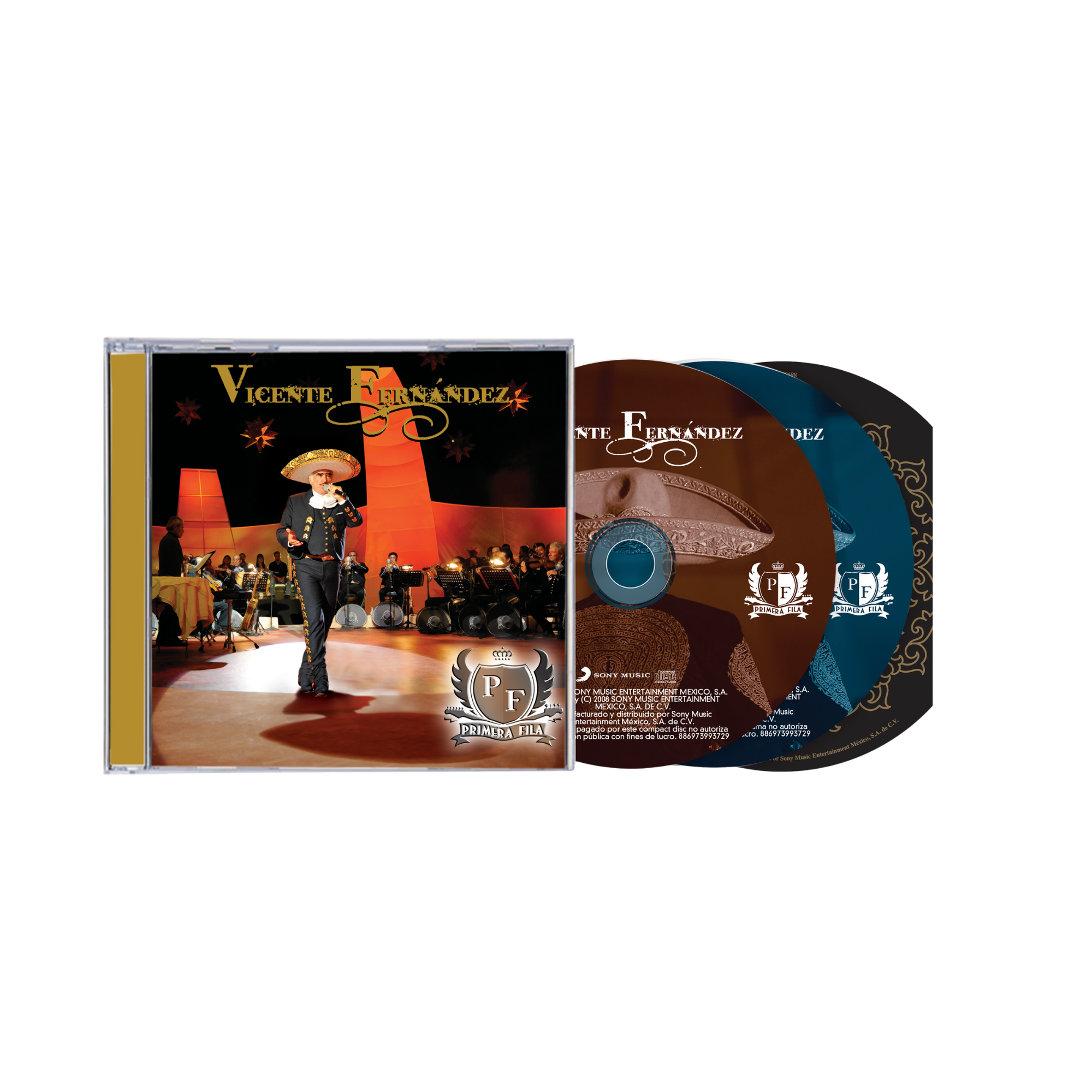 Primera Fila - Vicente Fernández (CD)