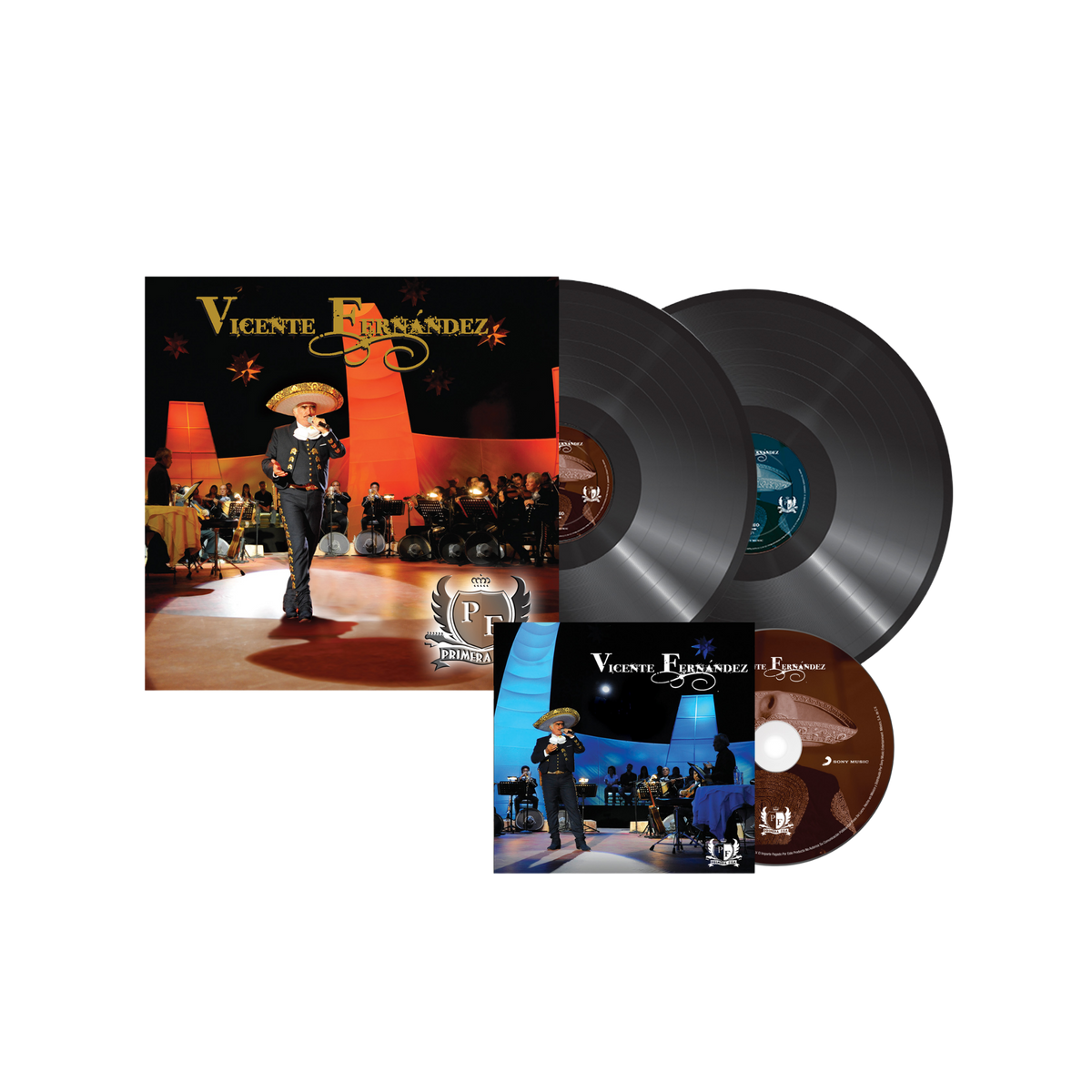 Primera Fila - Vicente Fernández (Vinilo y DVD)