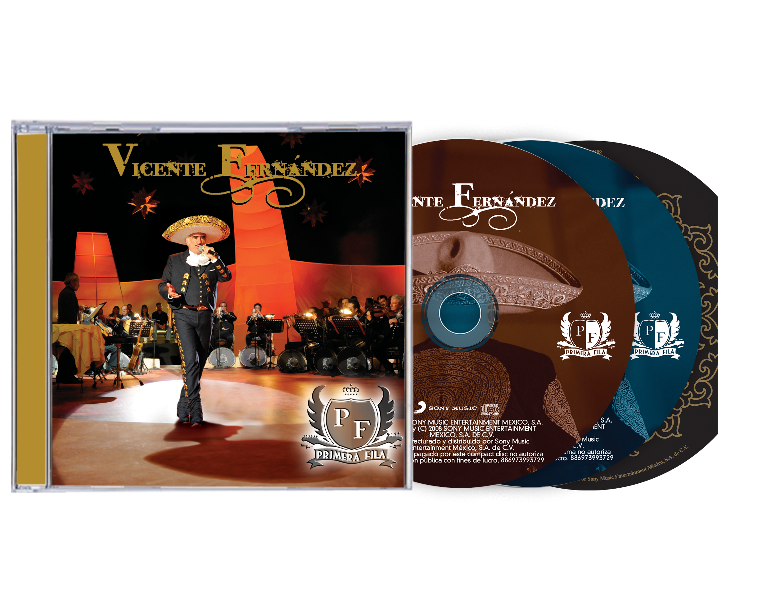 Primera Fila - Vicente Fernández (CD)